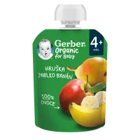 Gerber Organic Kapsička Hruška/jablko/banán BIO