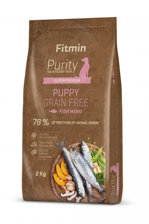 Fitmin Purity Puppy Fish Grain Free krmivo pro štěňata 2 kg