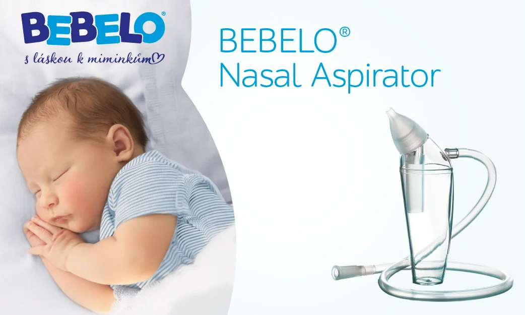 Bebelo - s láskou k miminkům. Nasal Aspirator.