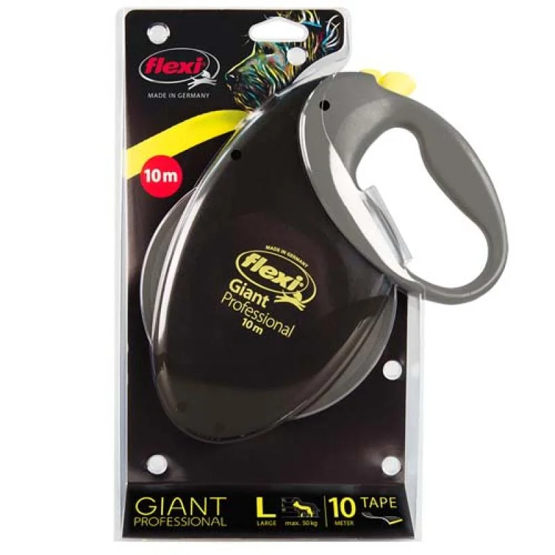 Flexi Giant Professional popruh L 10m do 50kg černé 