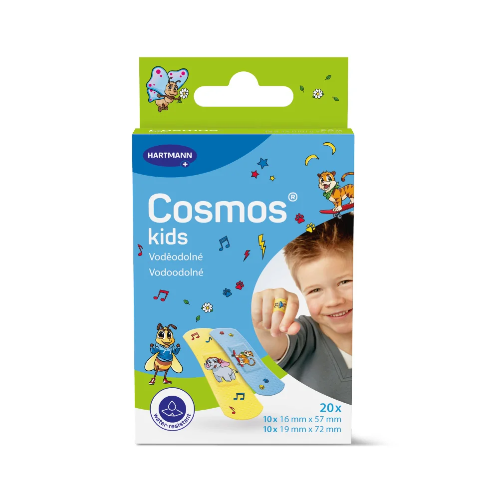 Cosmos Kids 2 velikosti dětská náplast 20 ks