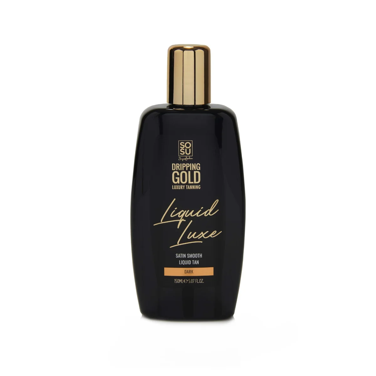 SOSU Dripping Gold Liquid Luxe samoopalovací voda dark 150 ml