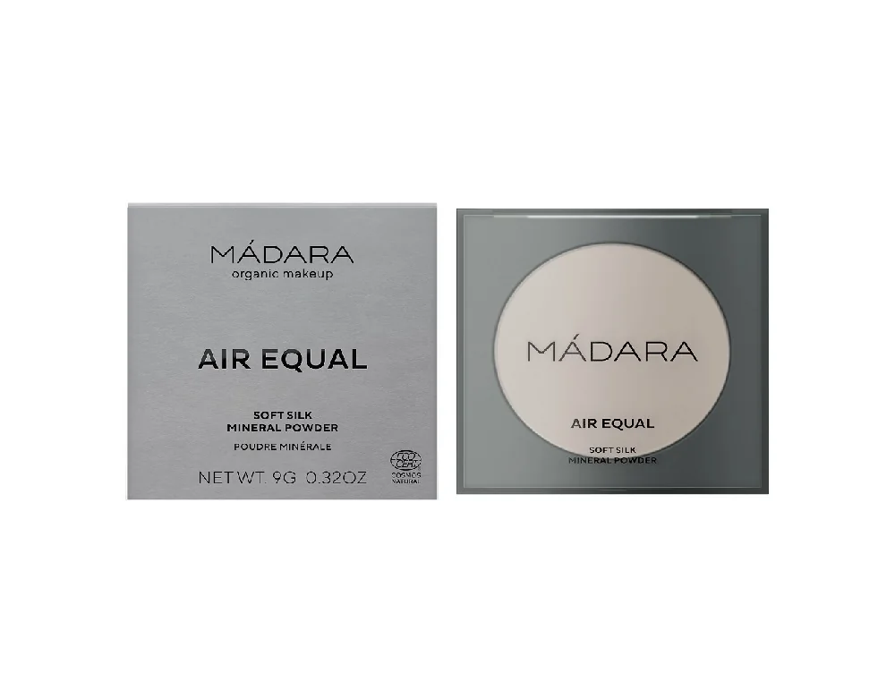 MÁDARA Air Equal Mineral Powder 0 Translucent minerální pudr 9 g