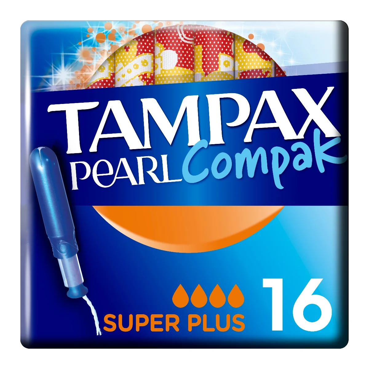 Tampax Compak Pearl Super Plus tampony 16 ks