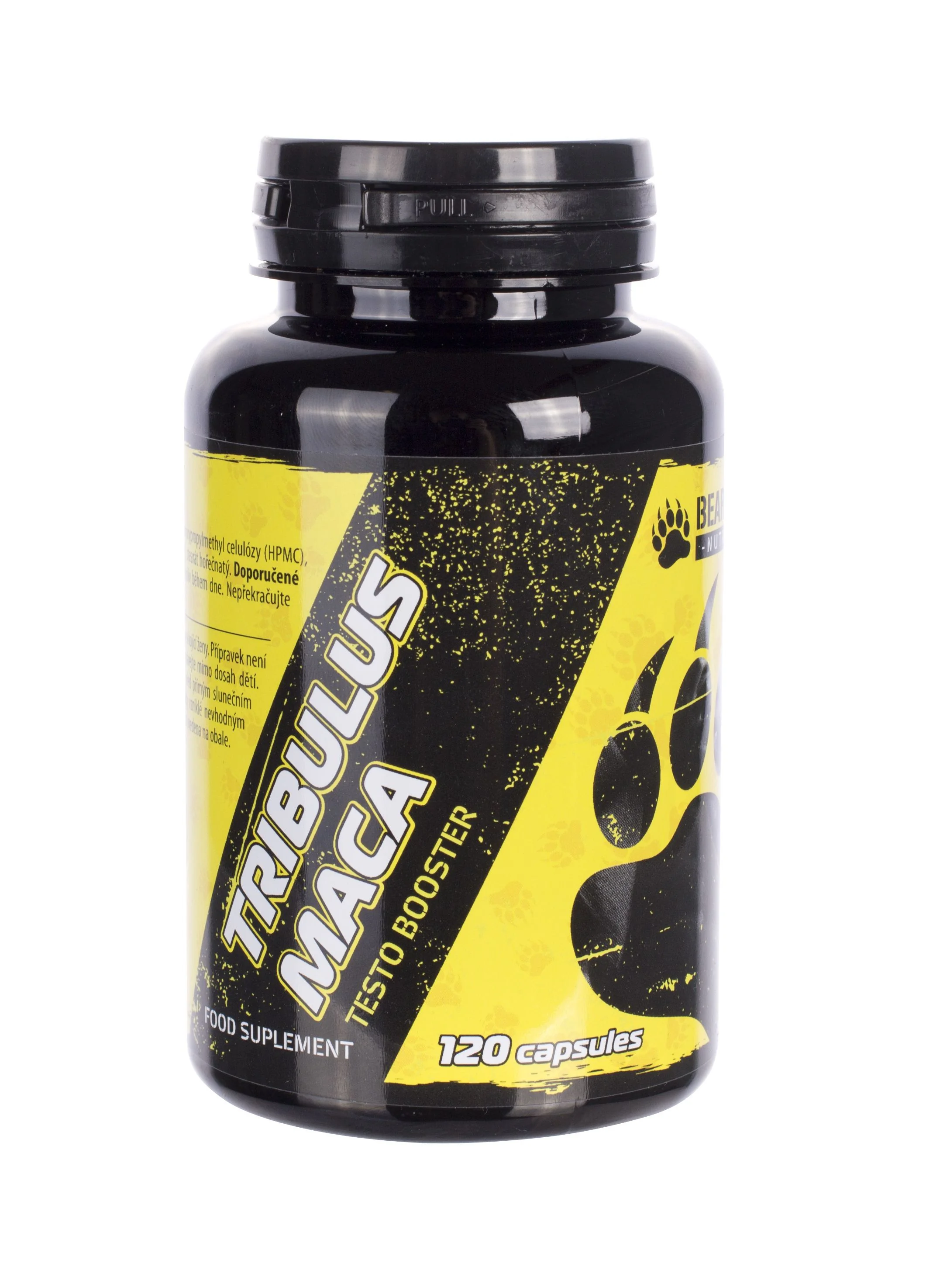 BEAR FOOT NUTRITION Tribulus + Maca 120 kapslí