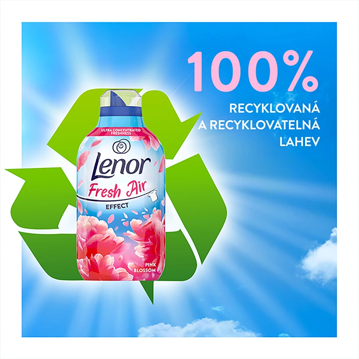 Lenor Fresh Air Aviváž Pink Blossom 770 ml 55 praní