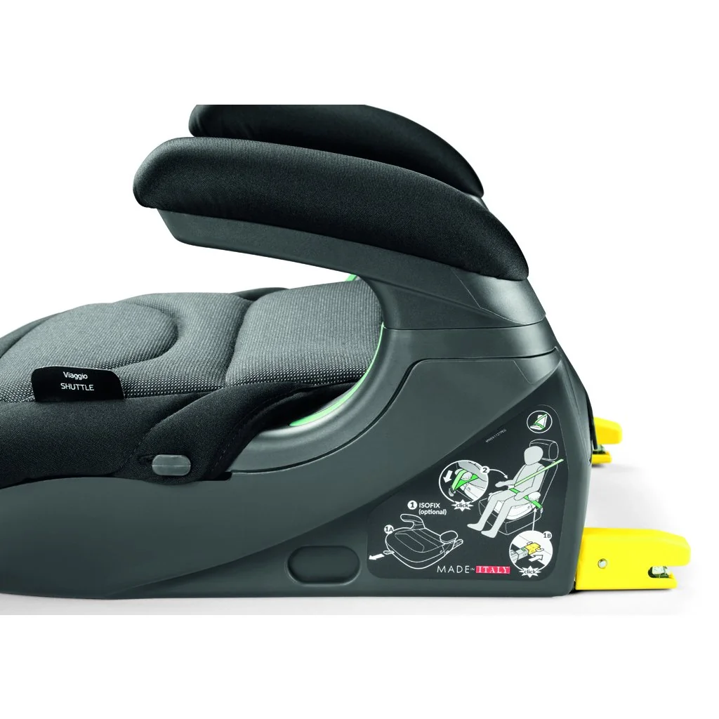 Peg Perego Podsedák Viaggio 2-3 Shuttle Crystal Black 