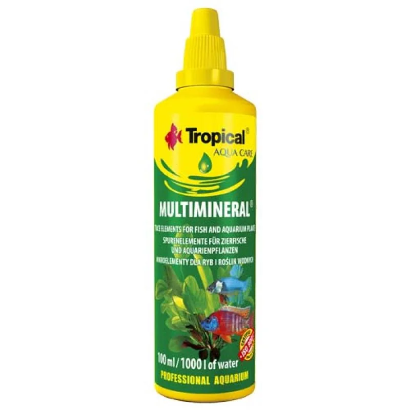 Tropical Multimineral 100ml na 1.000l mikroprvky pro ryby a vodní rostliny