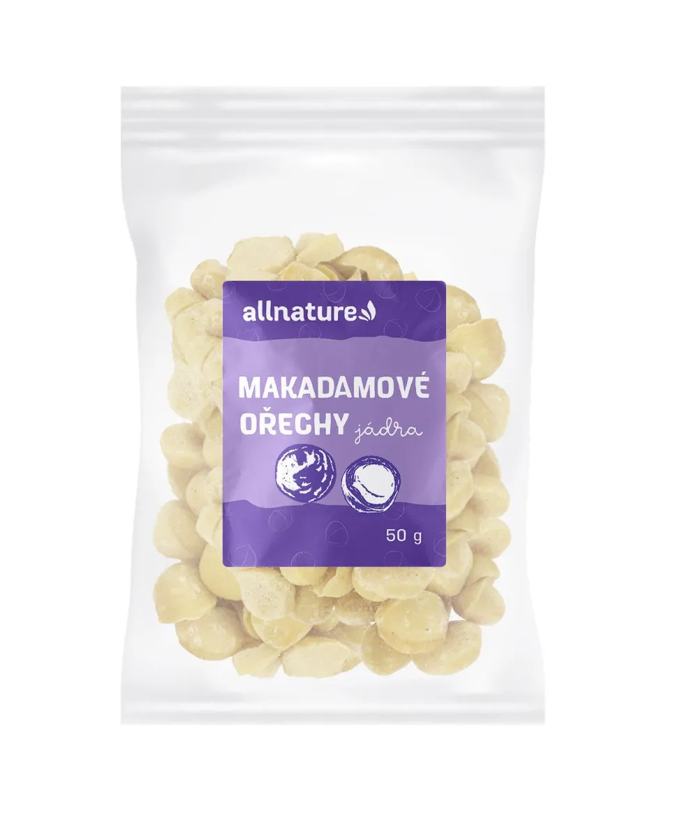 Allnature Makadamové ořechy 50 g