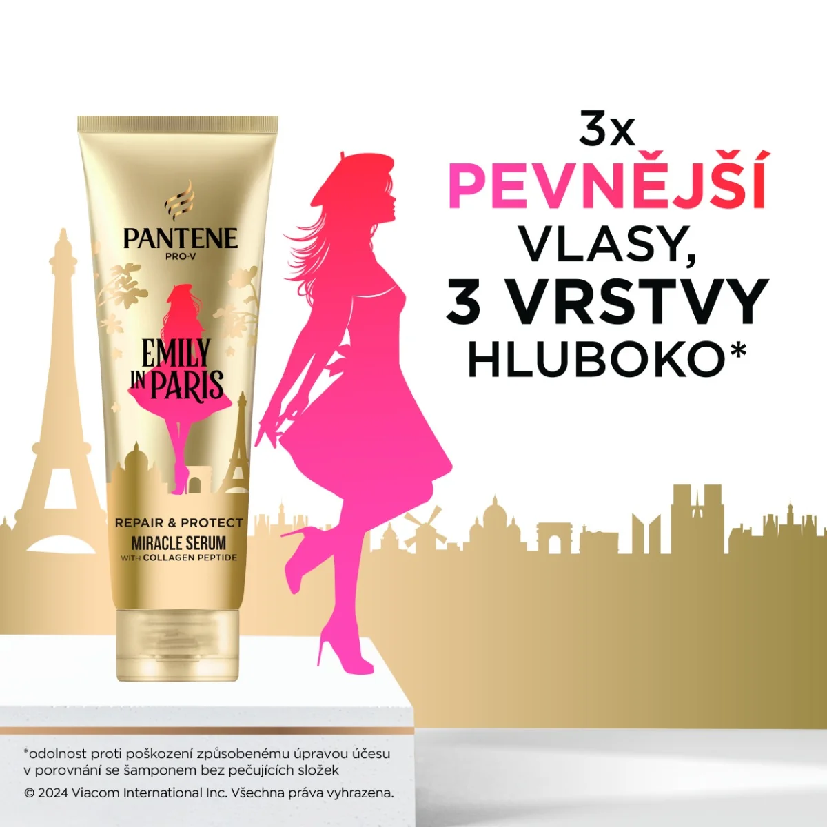 Pantene Pro-V Emily in Paris dárková sada