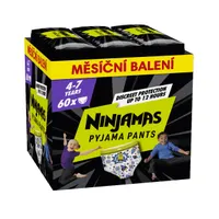 Ninjamas Pyjama Pants kosmické lodě 4–7 let