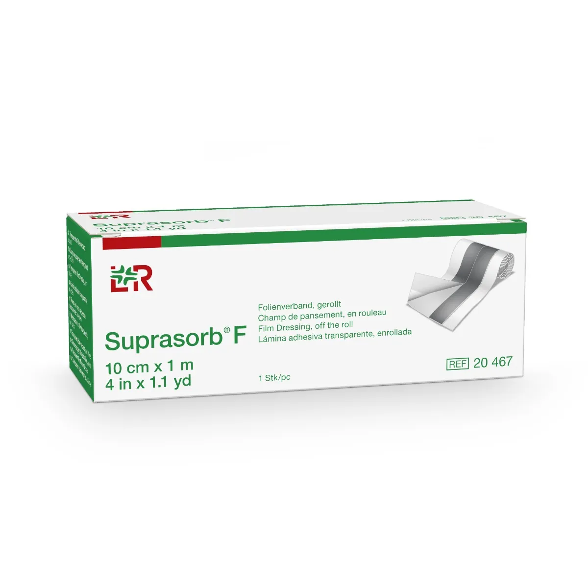 Suprasorb F 10 cm x 1 m nesterilní krytí 1 ks