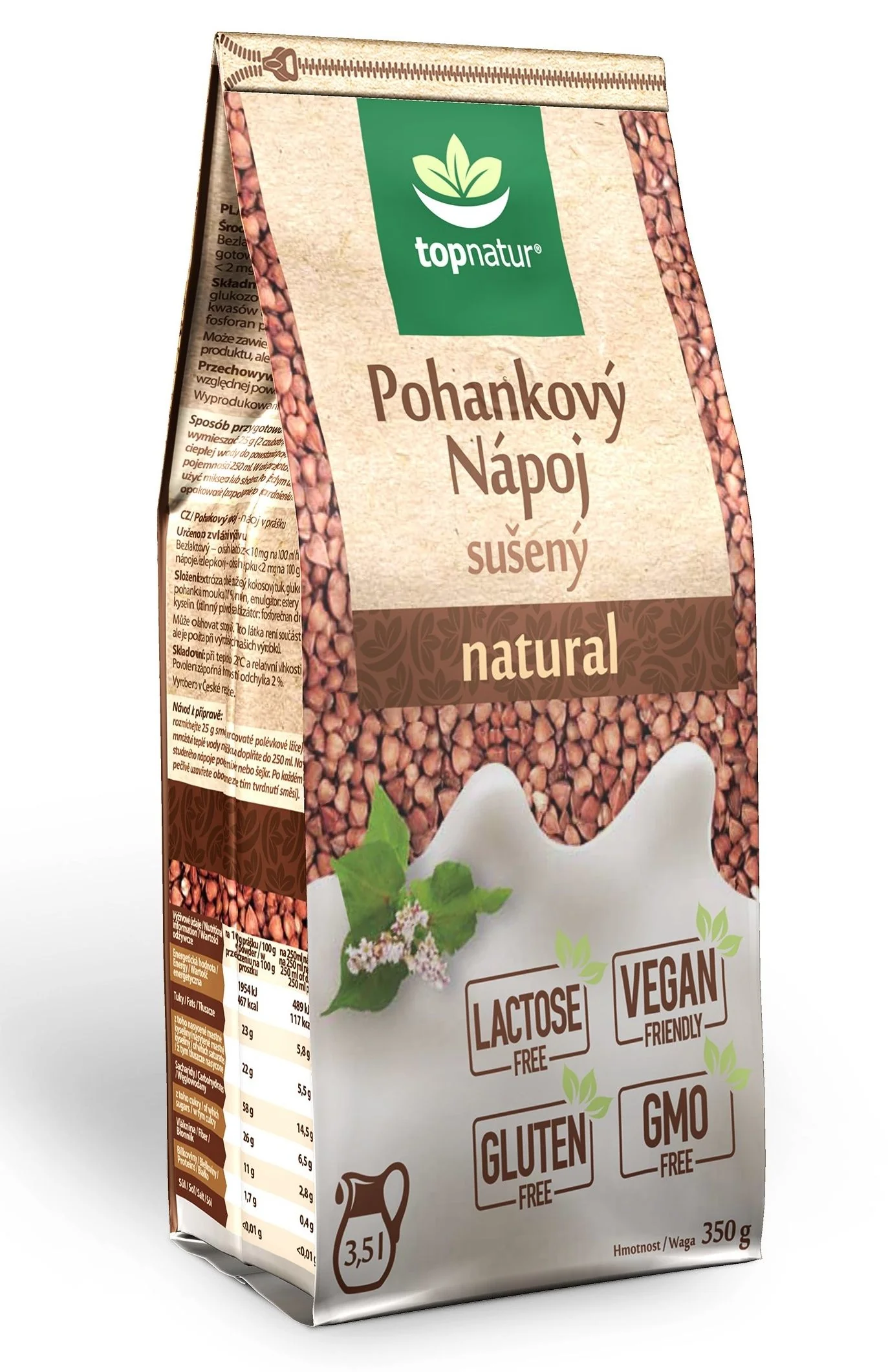 Topnatur Pohankový nápoj 350 g