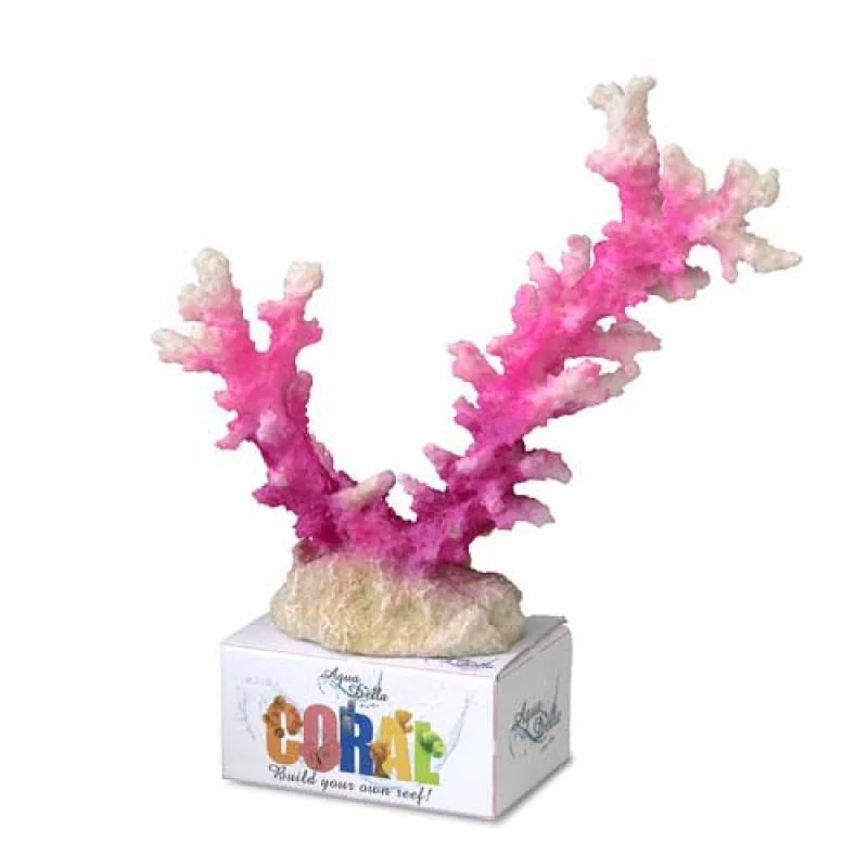 Ebi AQUA DELLA CORAL MODULE  L staghorn coral pink-white 19,5x13,5x6cm