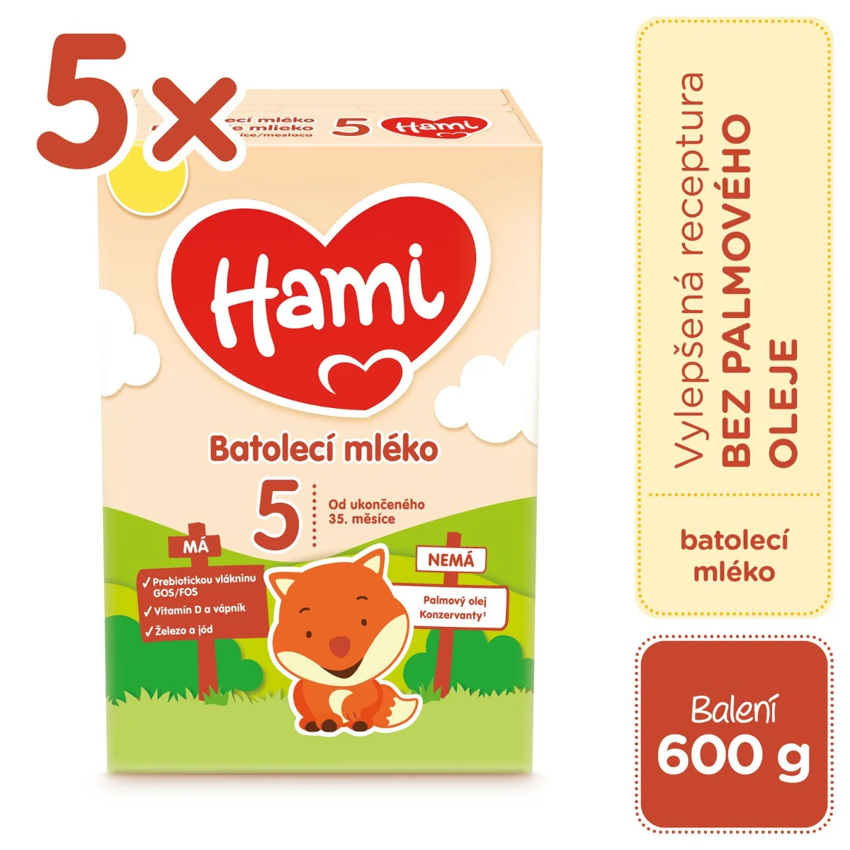 Hami 5 5x600 g