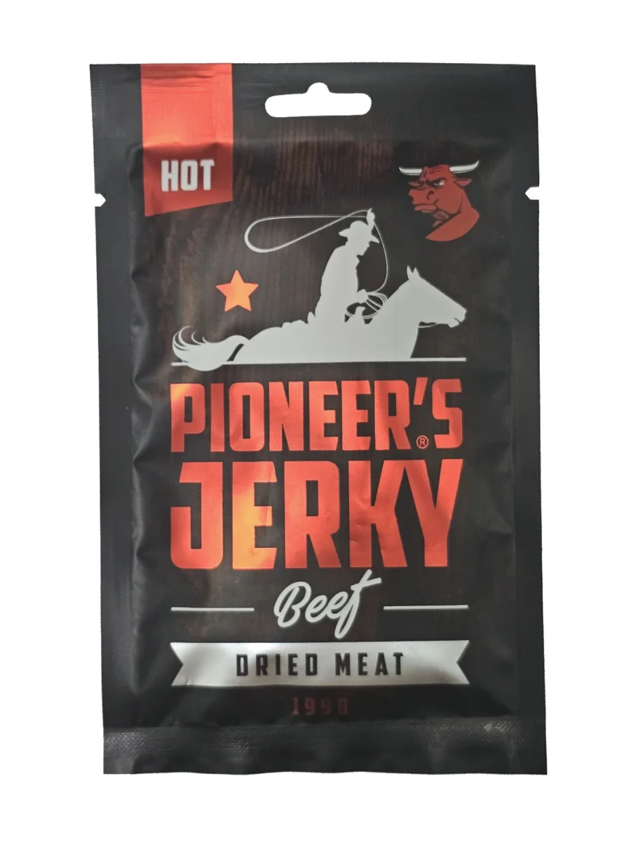 Pioneer's Jerky Hovězí Hot 12 g