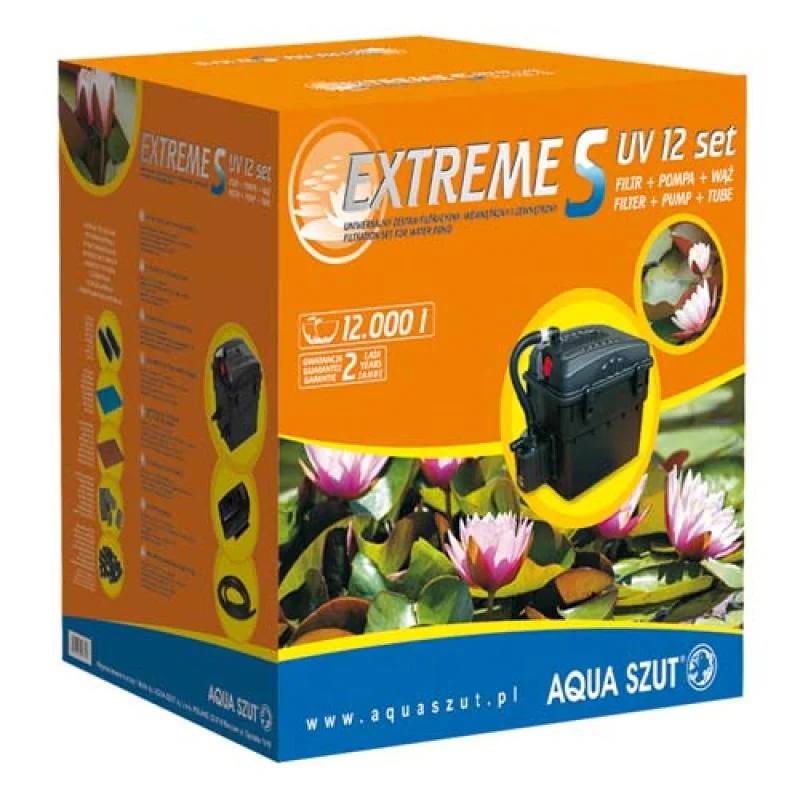 Aqua Exotic AQUA SZUT EXTREME S 12 SET obsahuje UV 9W + čerpadlo PO 001 + hadici + 3 trysky