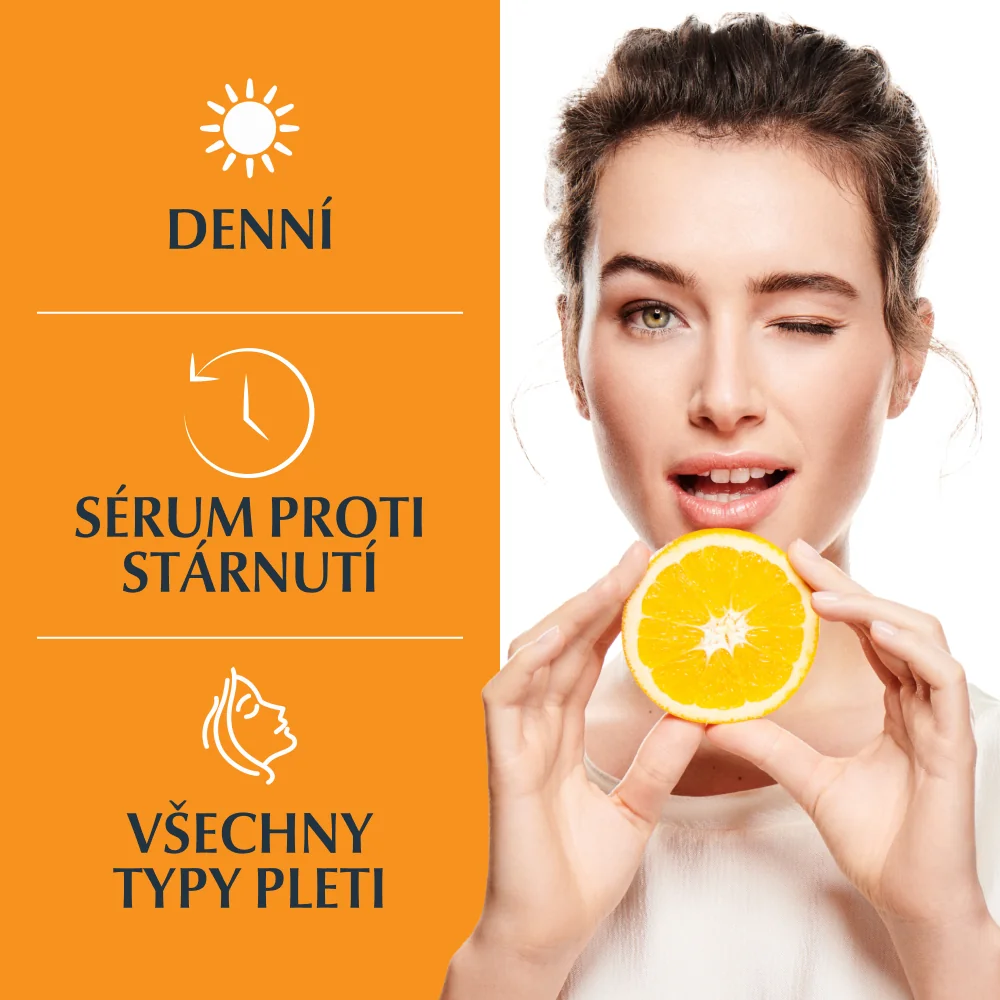 Eucerin Hyaluron-Filler + 3x Effect Vitamin C booster proti vráskám 3x8 ml