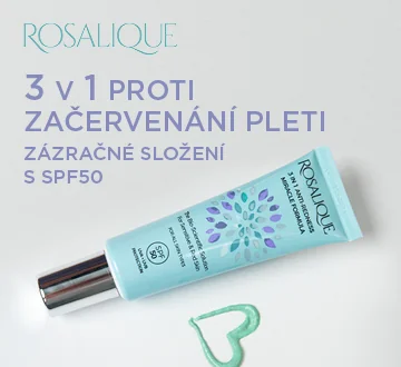 Rosalique – 3v1 proti začervenání pleti, zázračné složení s SPF50