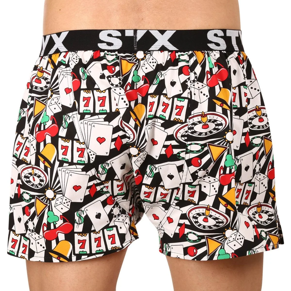 Styx 3PACK pánské trenky art sportovní guma vícebarevné (3B11830) XXL 