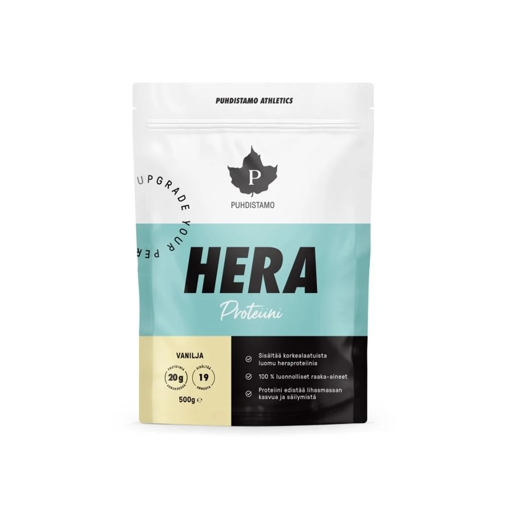 Puhdistamo HERA Protein (Whey Protein) vanilka 500 g