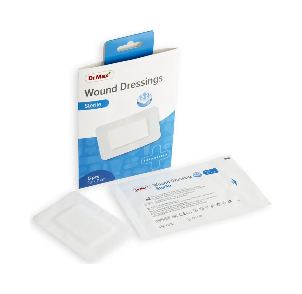 Dr. Max Wound Dressings Sterile 10x7 cm 5 ks