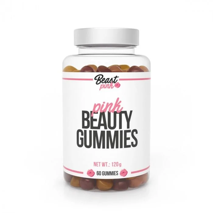 BeastPink Pink Beauty Gummies 60 kapslí