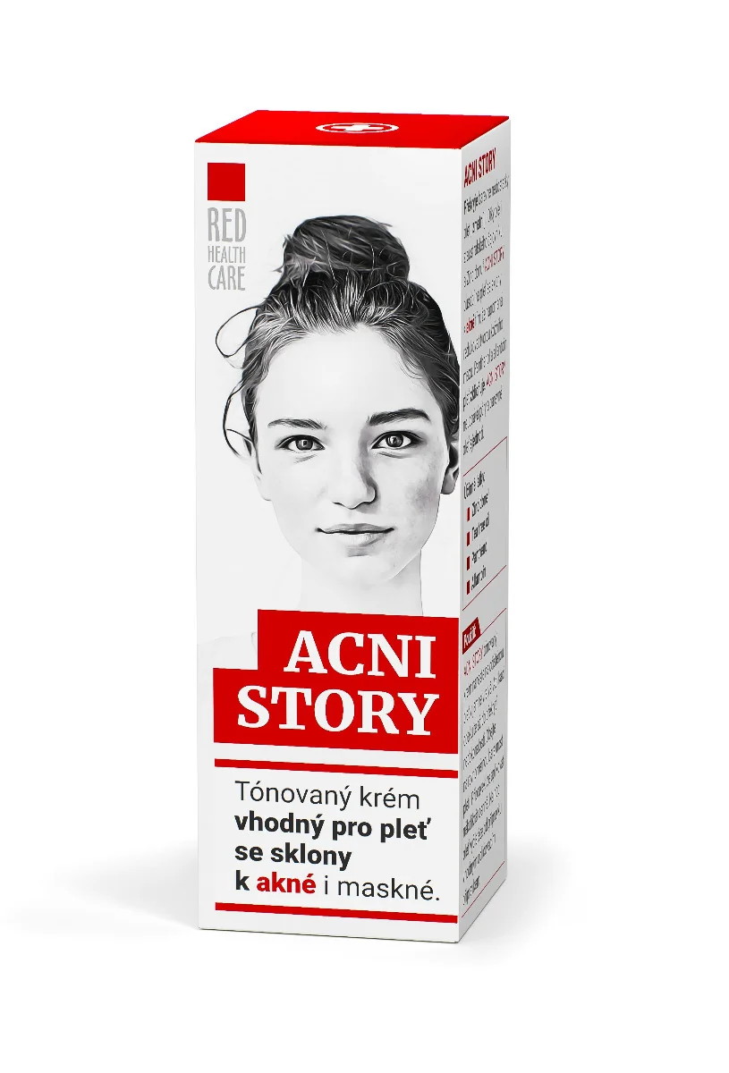 Red health care ACNI STORY tónovaný krém 30 ml