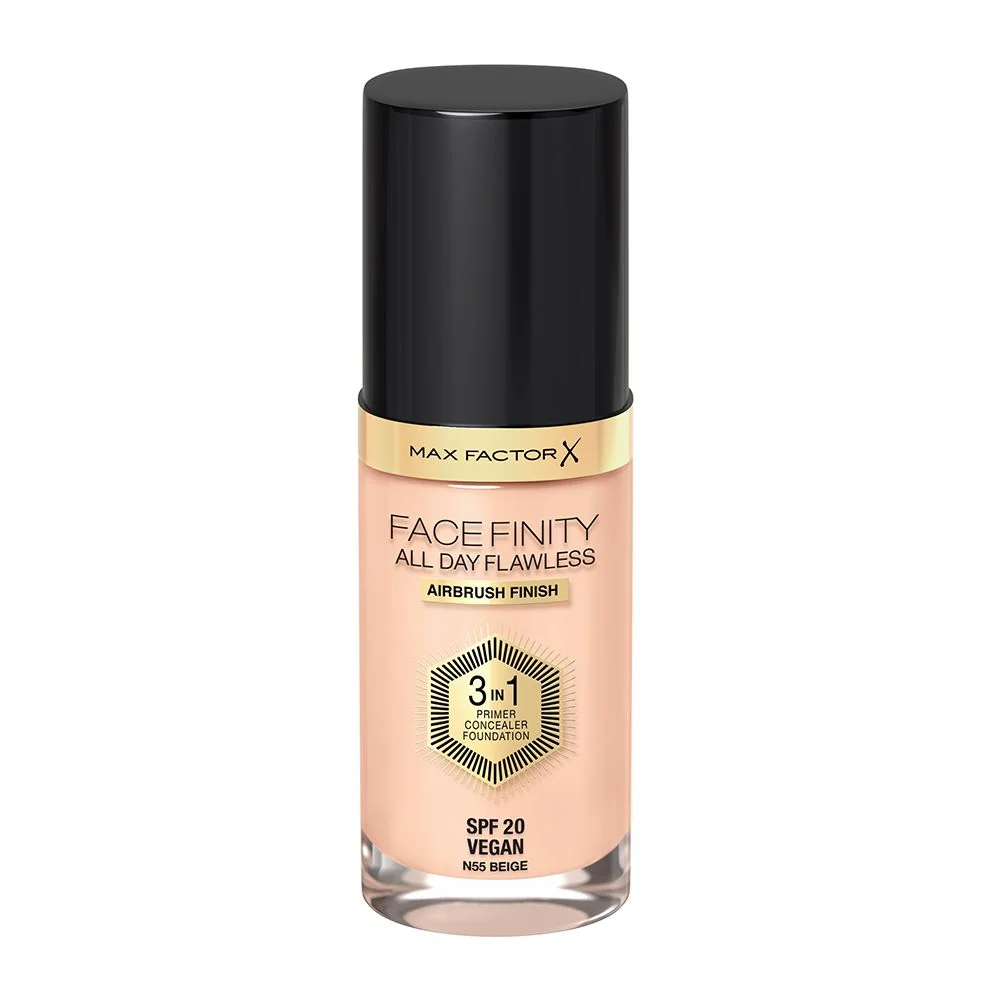 Max Factor Facefinity All Day Flawless 3v1 make-up N55 Beige 30 ml