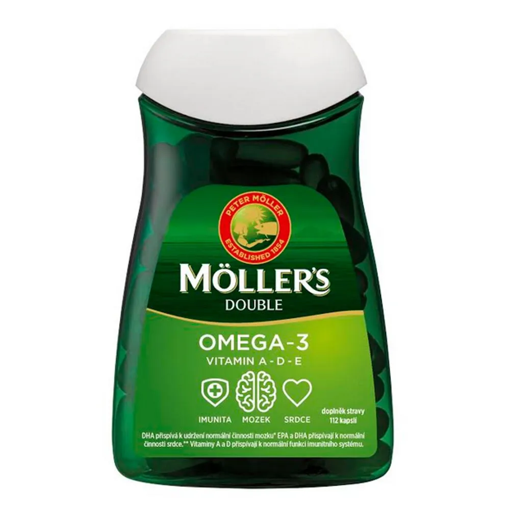 Mollers Omega 3 Double 112 kapslí