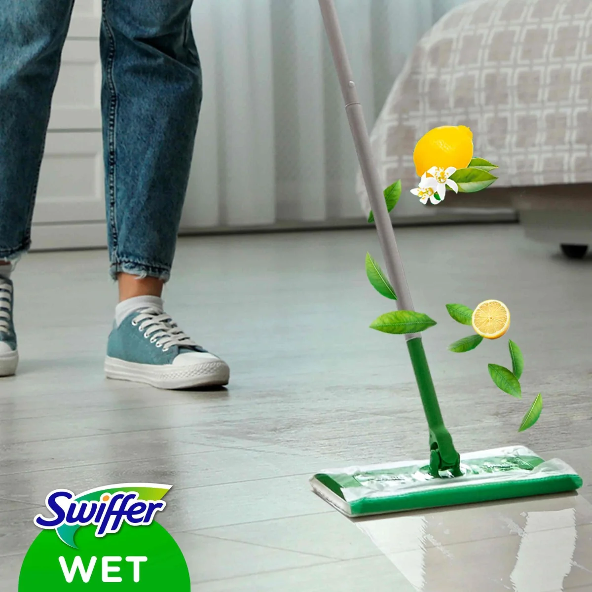 Swiffer Sweeper Ubrousky na podlahu Citrus Fresh 40 ks