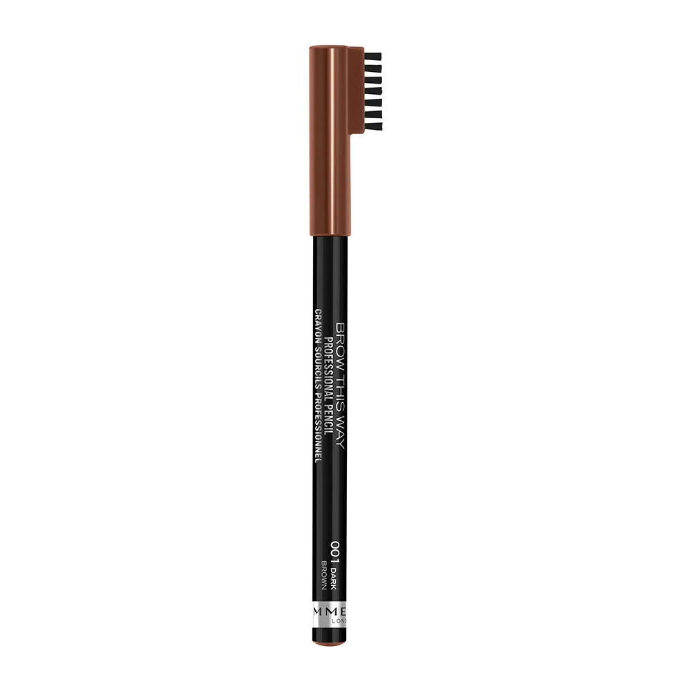 Rimmel Professional 001 tužka na obočí tmavě hnědá 1,4 g