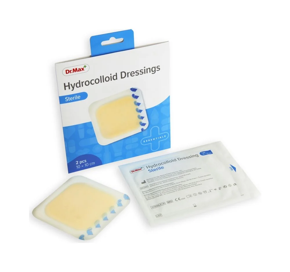 Dr. Max Hydrocolloid Dressings Sterile 10x10 cm 2 ks