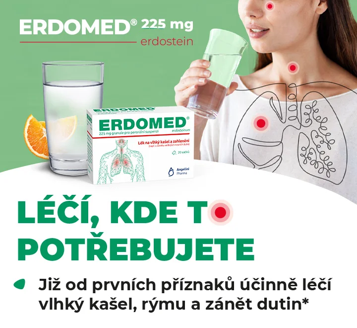 Erdomed – léčí, kde to potřebujete