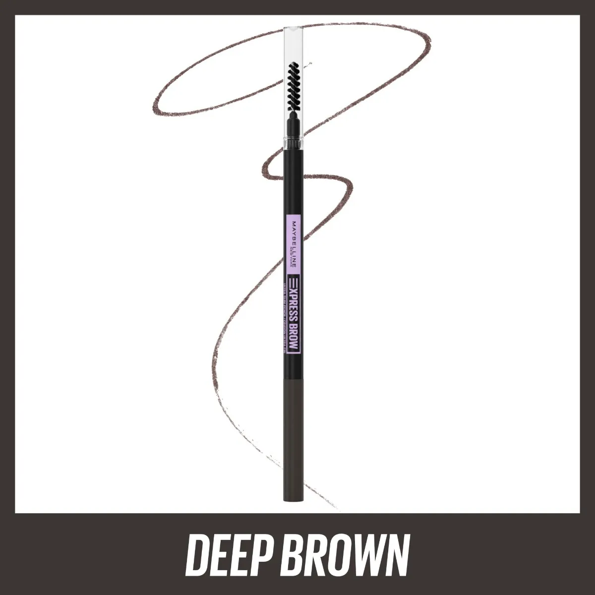 Maybelline Brow Express Ultra Slim odstín 05 Deep Brown tužka na obočí 9 g