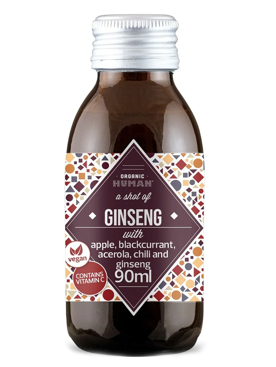 Organic Human Ginseng shot BIO 90 ml