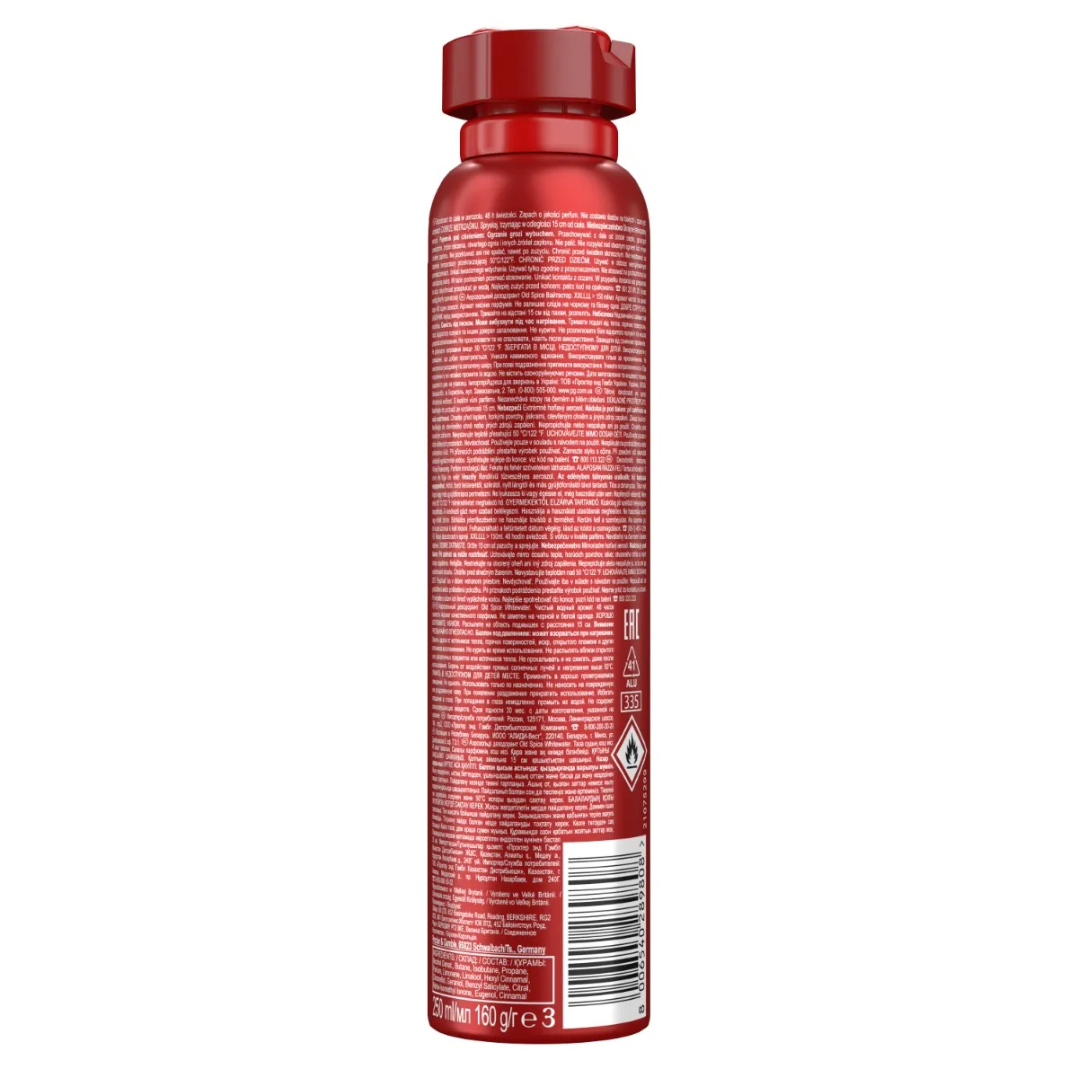 Old Spice Whitewater Pánský deodorant ve spreji XXL 250 ml