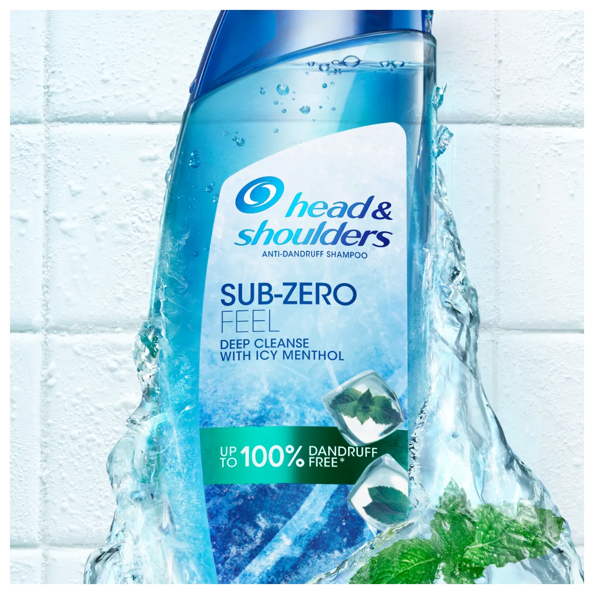 Head&Shoulders Deep Cleanse Sub-Zero Šampon proti lupům 300 ml