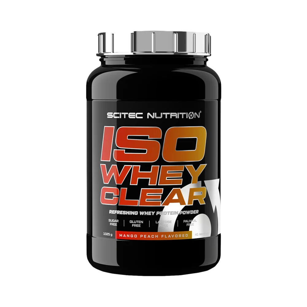 Scitec Nutrition Iso Whey Clear 1025g - broskev, mango