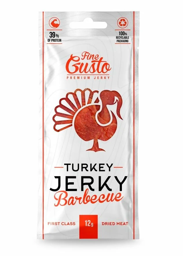 Fine Gusto Krůtí jerky BBQ 12 g