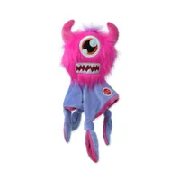 Dog Fantasy Hračka Monsters strašidlo pískací růžové s dečkou