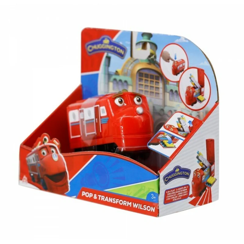 Chuggington Veselé vláčky Pop&Transform Wilson 