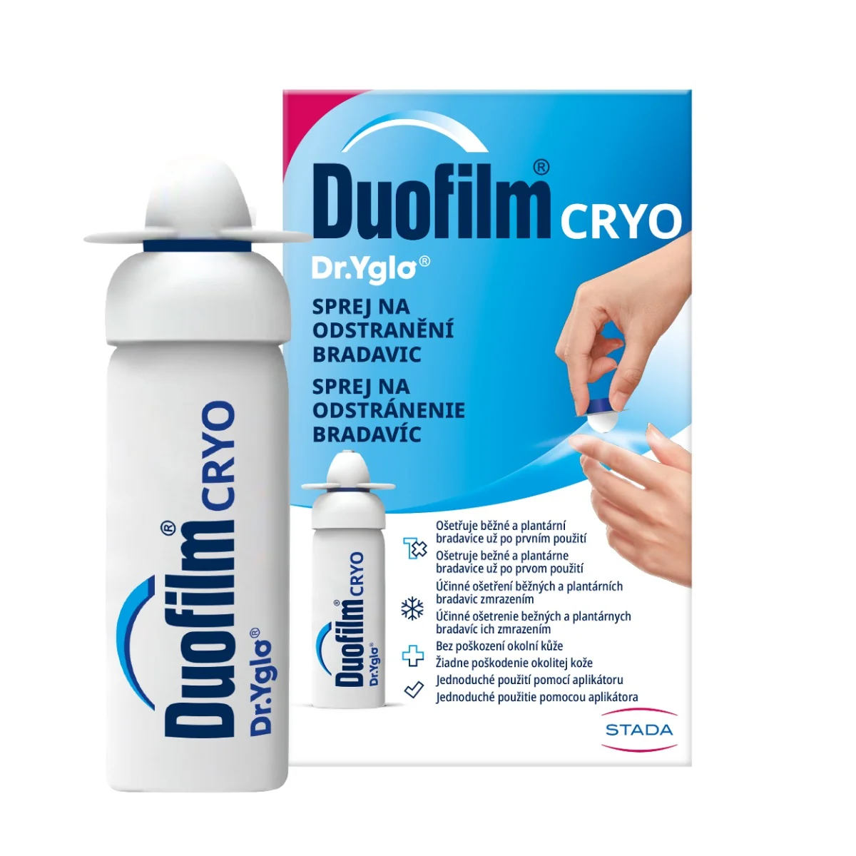 Duofilm Cryo Dr. Yglo sprej na odstranění bradavic 50 ml