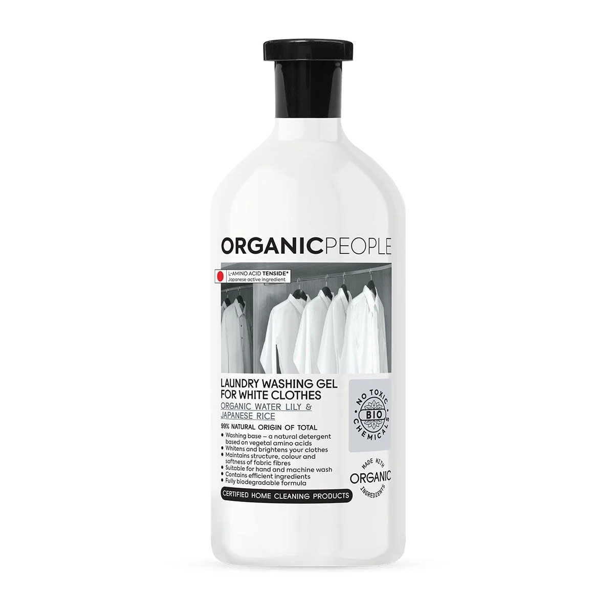 Organic People Eko prací gel na bílé prádlo 1000 ml