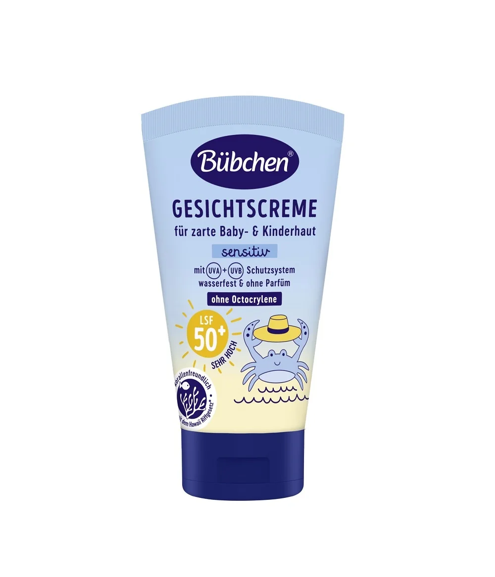 Bübchen Ochranný krém na obličej SPF50+ 50 ml