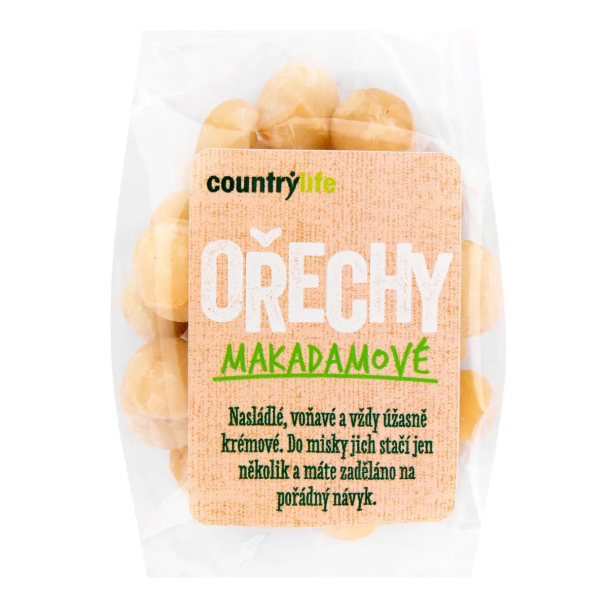 Country Life Makadamové ořechy 80 g