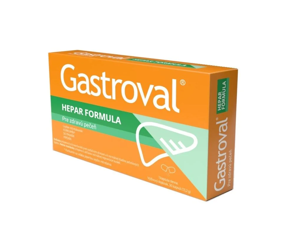 Valentis Gastroval Hepar Formula 30 kapslí