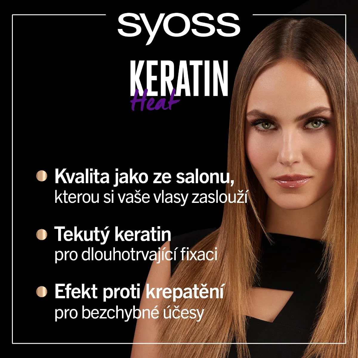 Syoss Keratin Heat ochranný sprej na vlasy 200 ml