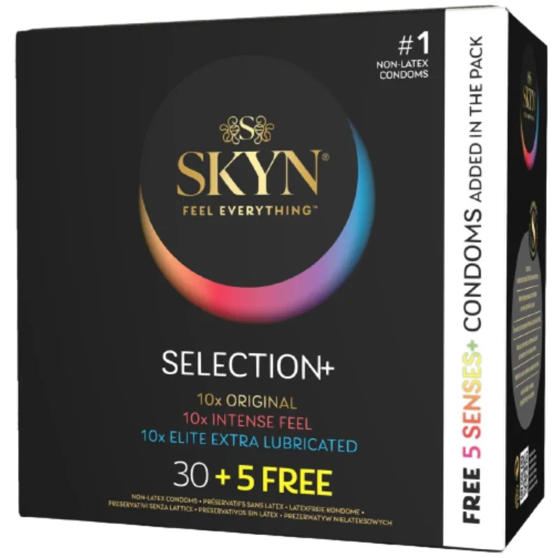 SKYN Selection – mix bezlatexových kondomů (35 ks)