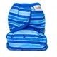 Bobánek Svrchní kalhotky suchý zip 1 ks modré proužky